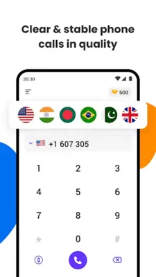 Duo Call - Dual Global Calling android App screenshot 6